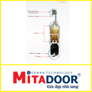 CỬA CUỐN NHÔM MITADOOR KHE THOÁNG VIS 46R (2) CỬA CUỐN NHÔM MITADOOR KHE THOÁNG VIS 46R (2)