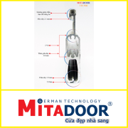CỬA CUỐN NHÔM MITADOOR KHE THOÁNG VIS 50R-2 CỬA CUỐN NHÔM MITADOOR KHE THOÁNG VIS 50R-2