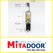 CỬA CUỐN NHÔM MITADOOR KHE THOÁNG X50R-2 CỬA CUỐN NHÔM MITADOOR KHE THOÁNG X50R-2