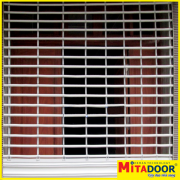 CỬA CUỐN THÉP SƠN TĨNH ĐIỆN SONG TRÒN - 1