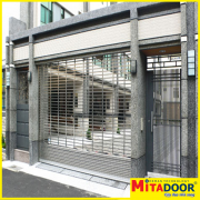 CỬA CUỐN THÉP SƠN TĨNH ĐIỆN SONG VUÔNG - 1