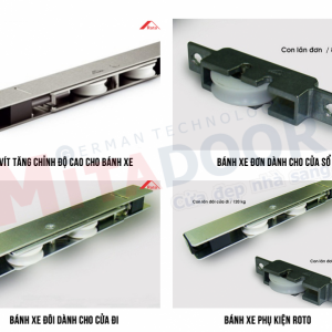 BÁNH XE PHỤ KIỆN ROTO