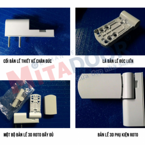 BẢN LỀ 3D ROTO